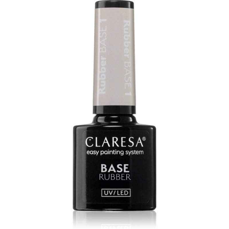 Claresa UV/LED Base Rubber baza gel pentru unghii culoare 1 5 g