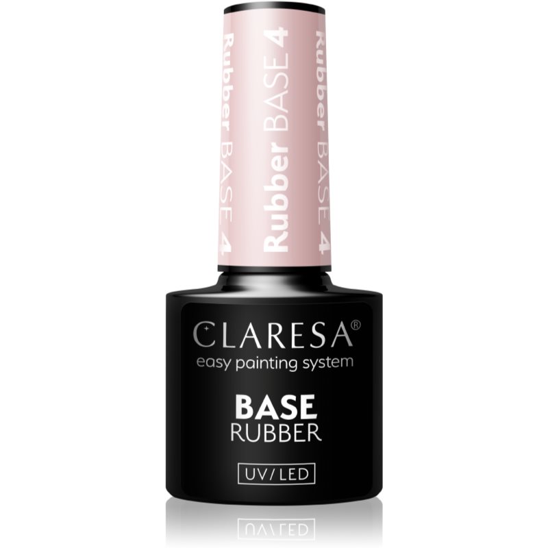 Claresa UV/LED Base Rubber baza gel pentru unghii culoare 4 5 g