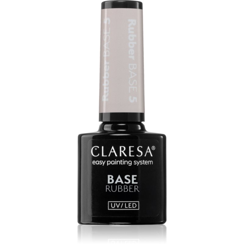 Claresa UV/LED Base Rubber baza gel pentru unghii culoare 5 5 g