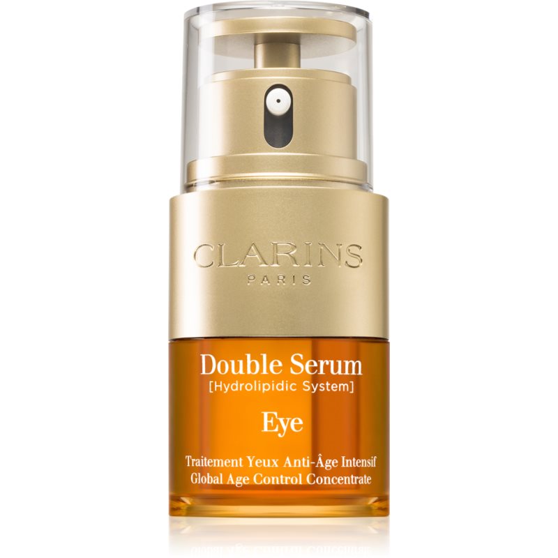 Clarins Double Serum Eye Crema anti-rid pentru zona ochilor cu efect de nutritiv 20 ml