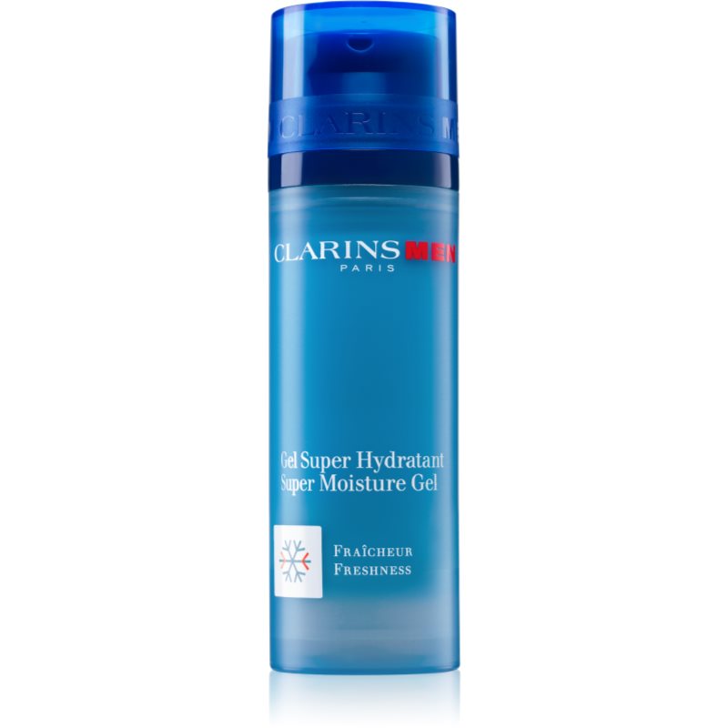 Clarins Men Super Moisture Gel gel hidratant pentru un aspect intinerit 50 ml