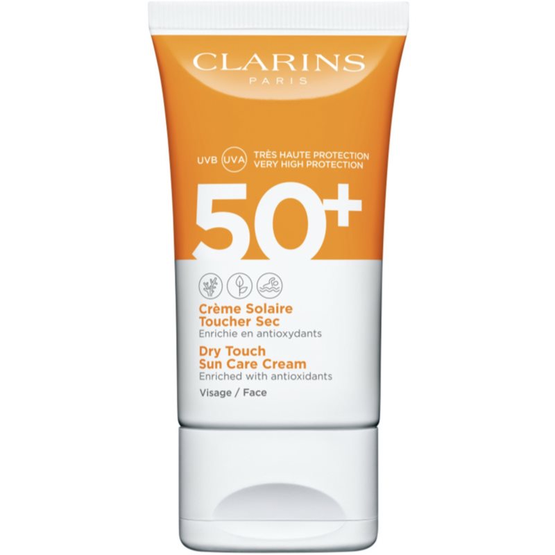 Clarins Dry Touch Sun Care Cream Crema Cu Protectie Solara 50+ 50 Ml