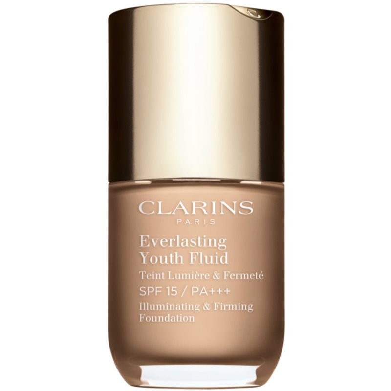 Clarins Everlasting Youth Fluid Make-up Pentru Luminozitate Spf 15 Culoare 108 Sand 30 Ml