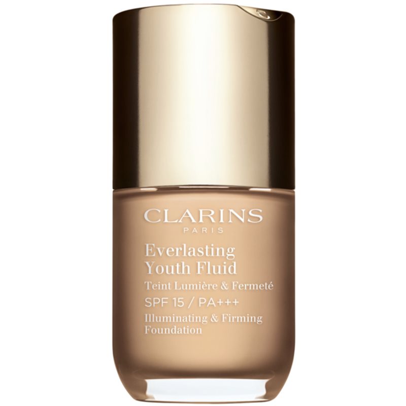 Clarins Everlasting Youth Fluid Make-up Pentru Luminozitate Spf 15 Culoare 105.5 Flesh 30 Ml
