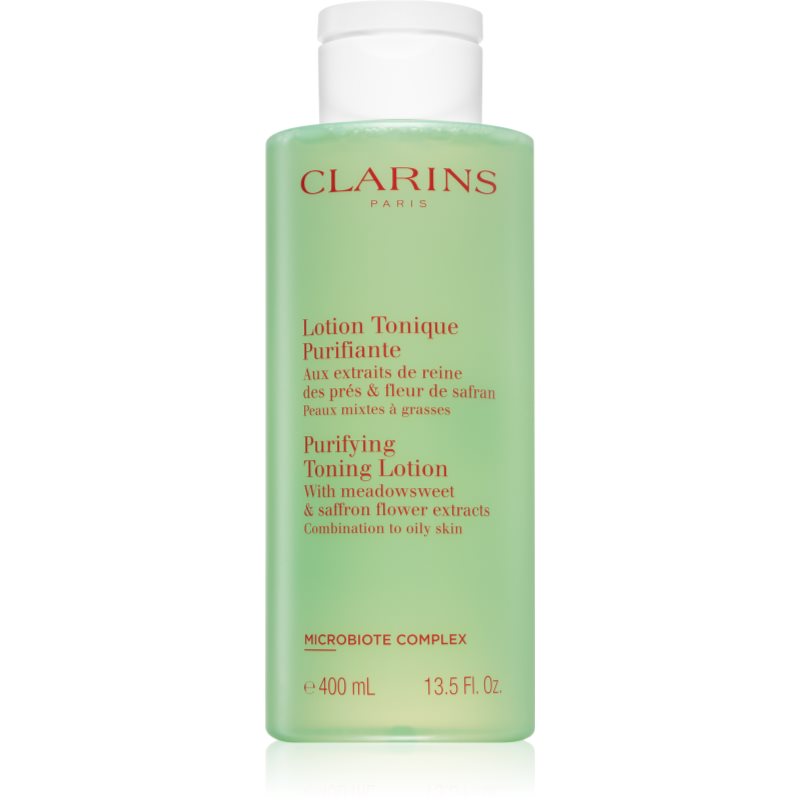 Clarins Purifying Toning Lotion tonic pentru curățarea și ingrijirea tenului 400 ml