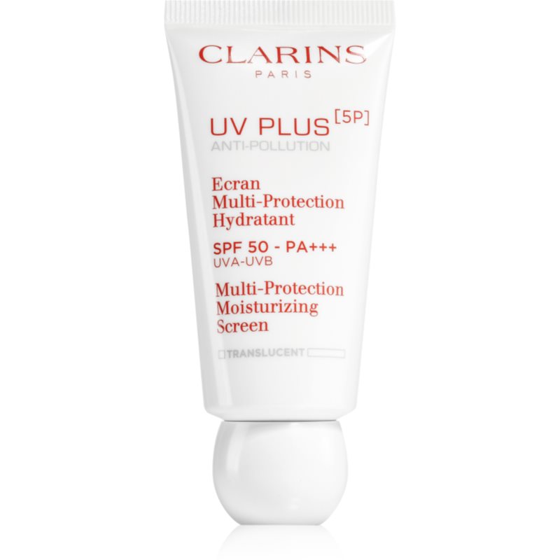Clarins UV PLUS [5P] Anti-Pollution Translucent Cremă multifuncțională hidratant SPF 50 30 ml