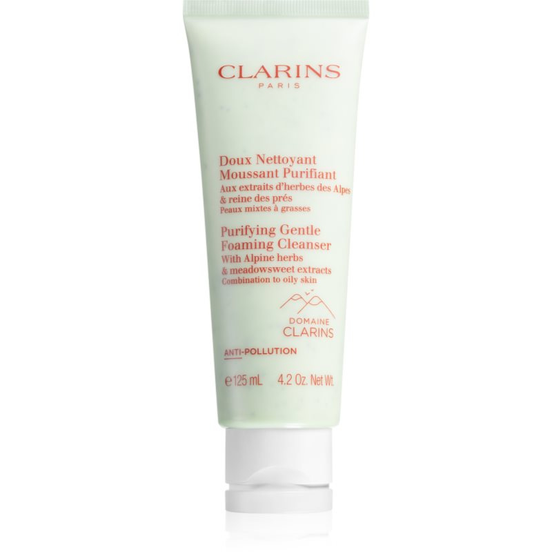 Clarins Purifying Gentle Foaming Cleanser cremă spumantă pentru curățare 125 ml