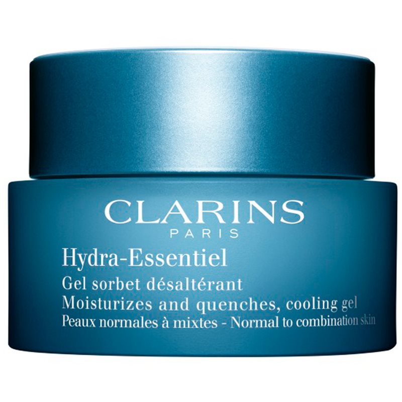 Clarins Hydra-Essentiel Cooling Gel crema gel pentru hidratare. pentru piele normală și mixtă 50 ml