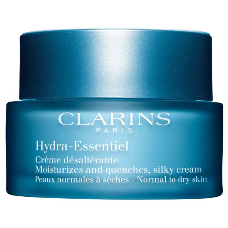 Clarins Hydra-Essentiel Silky Cream cremă hidratantă mătăsoasă pentru ten normal spre uscat 50 ml