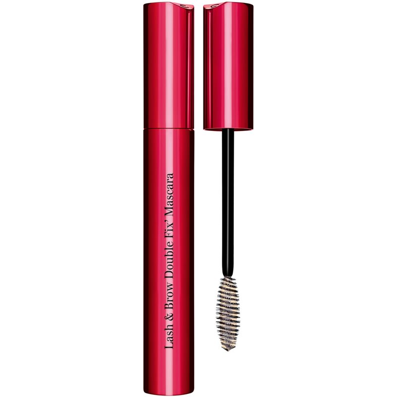 Clarins Lash and Brow Double Fix\' Mascara mascara rezistent la apa pentru alungire, rotire si volum pentru gene și sprâncene 8 ml