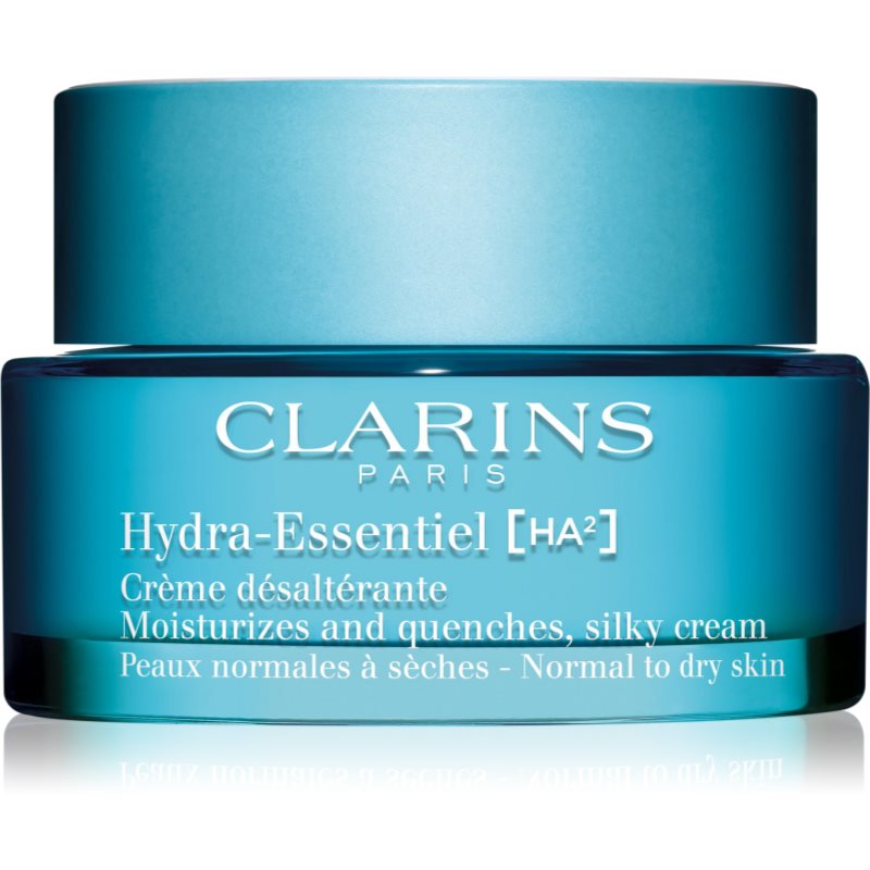 Clarins Hydra-essentiel [ha²] Silky Cream Crema De Zi Pentru Fermitate Si Hidratare Cu Acid Hialuronic 50 Ml