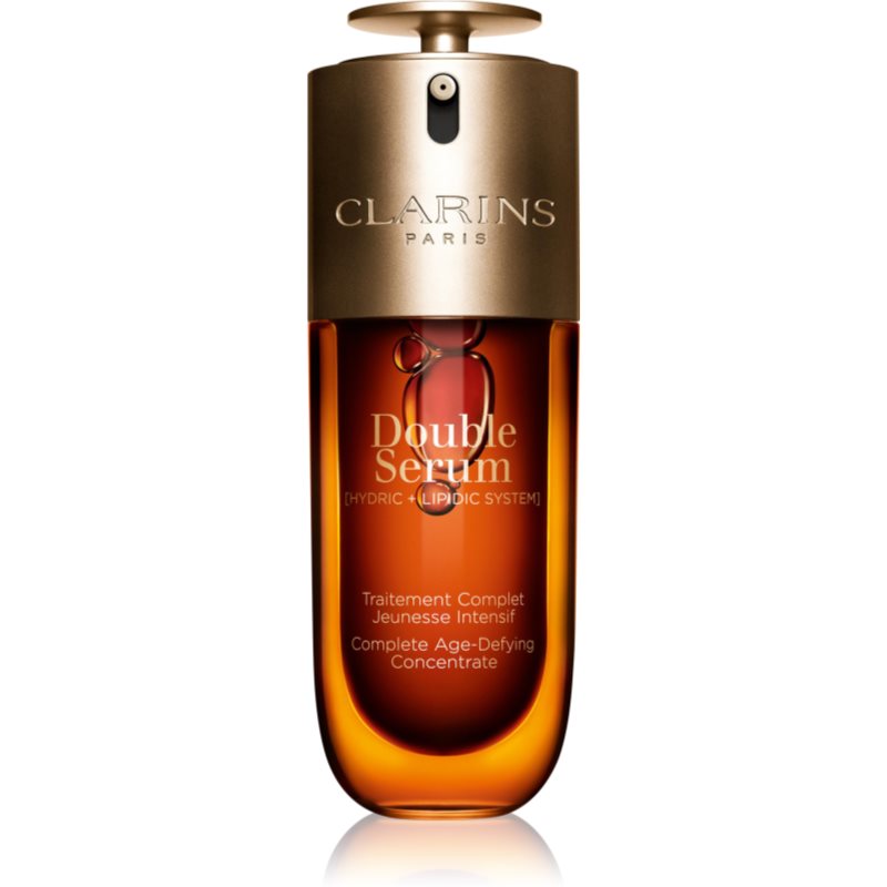 Clarins Double Serum ser intensiv împotriva îmbătrânirii pielii 75 ml