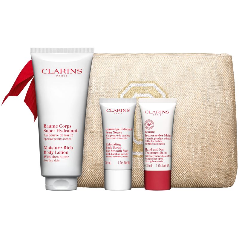 Clarins Body Care Collection Set Cadou De Craciun (pentru Piele Neteda Si Delicata)