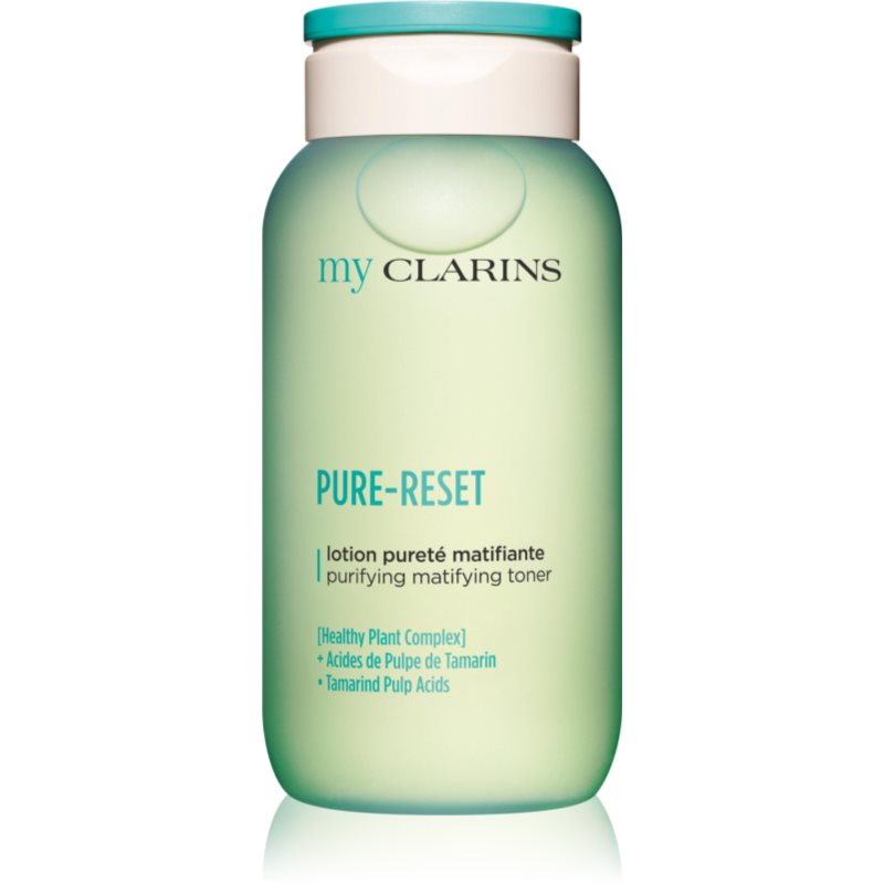 Clarins My Clarins Pure-Reset Purifying Matifying Toner tonic pentru curățare, cu efect de matifiere 200 ml