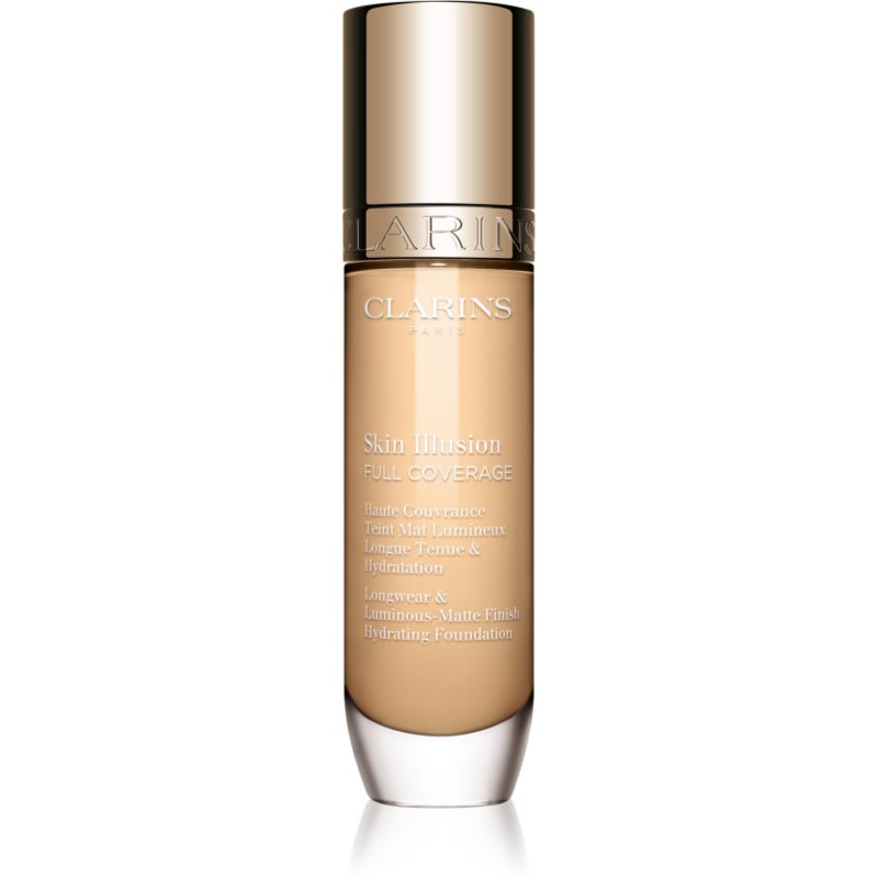 Clarins Skin Illusion Hydrating Foundation fond de ten cu acoperire ridicată culoare 100.4N 30 ml