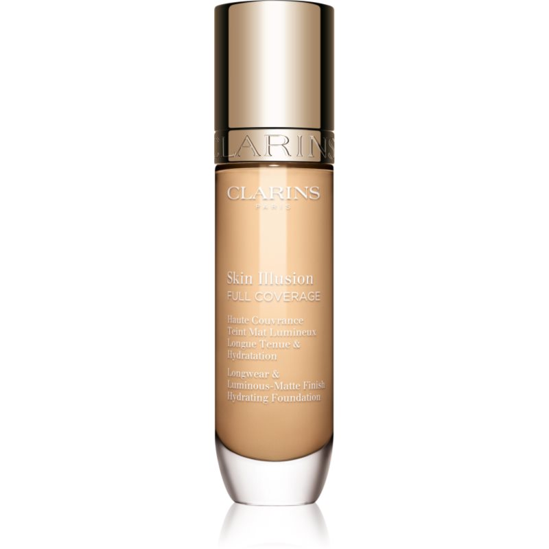 Clarins Skin Illusion Hydrating Foundation fond de ten cu acoperire ridicată culoare 101W 30 ml