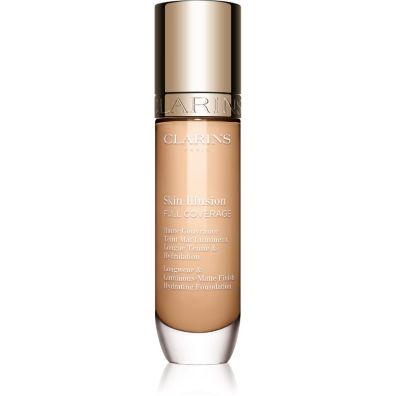 Clarins Skin Illusion Hydrating Foundation fond de ten cu acoperire ridicată culoare 105N 30 ml