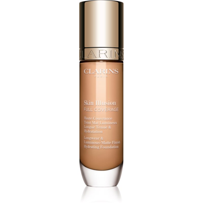 Clarins Skin Illusion Hydrating Foundation fond de ten cu acoperire ridicată culoare 107N 30 ml