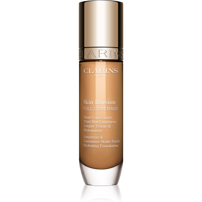 Clarins Skin Illusion Hydrating Foundation fond de ten cu acoperire ridicată culoare 112C 30 ml