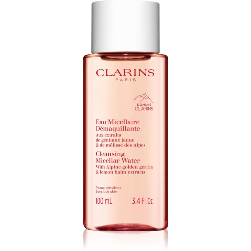 Clarins Cleansing Micellar Water apa pentru curatare cu particule micele pentru piele sensibilă 100 ml