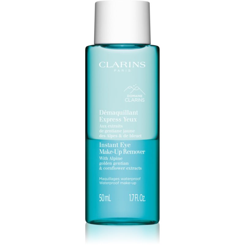 Clarins Cleansing Instant Eye Make-Up Remover demachiant pentru ochi in doua faze demachiant pentru ochi in doua faze pentru ochi sensibili 50 ml