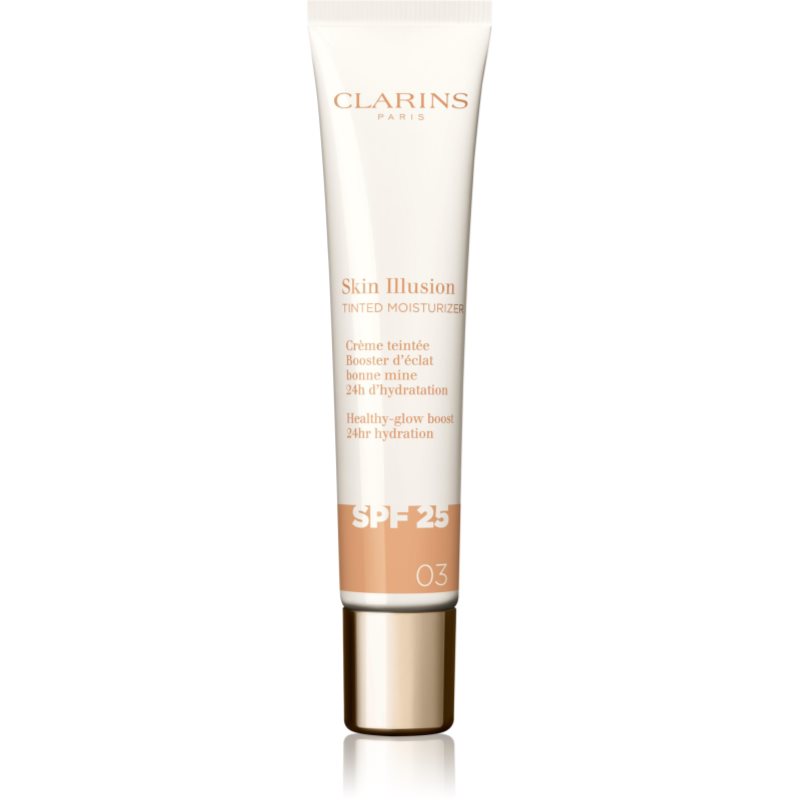 Clarins Skin Illusion Tinted Moisturizer crema tonifianta SPF 25 culoare 03 40 ml