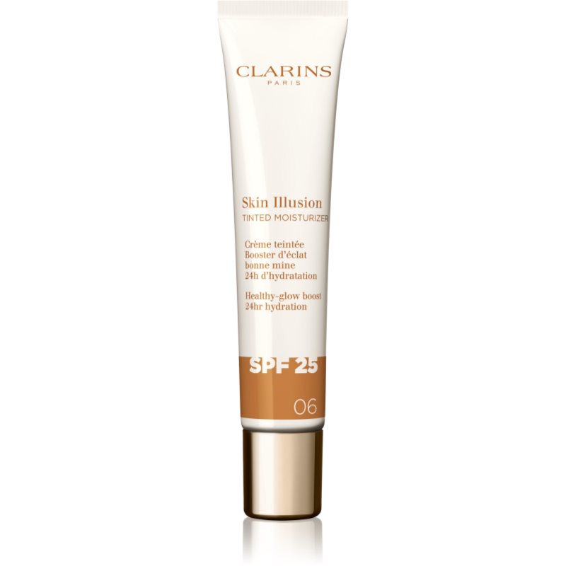 Clarins Skin Illusion Tinted Moisturizer crema tonifianta SPF 25 culoare 06 40 ml