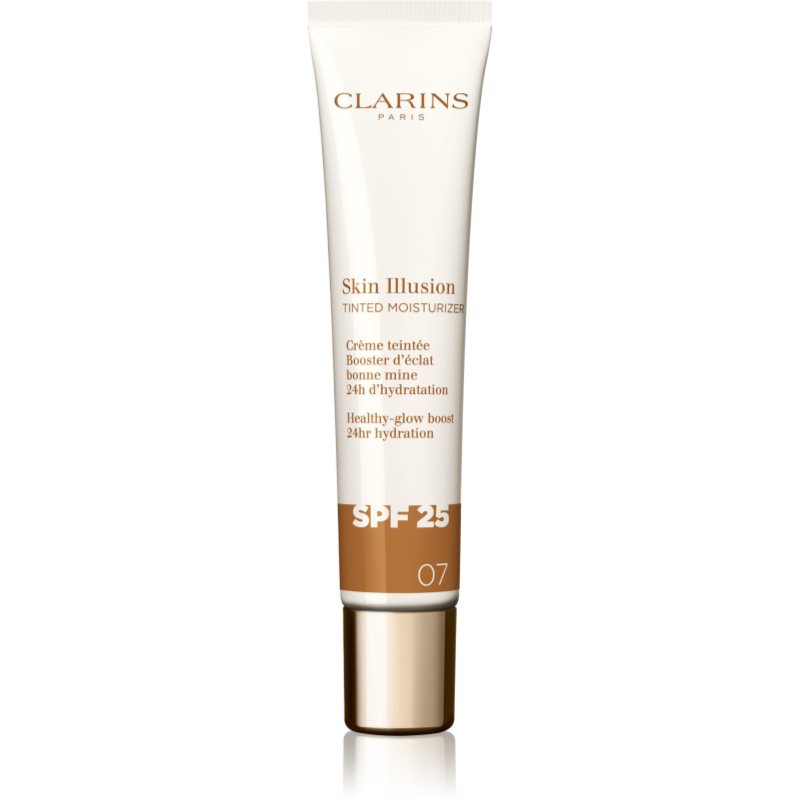 Clarins Skin Illusion Tinted Moisturizer crema tonifianta SPF 25 culoare 07 40 ml