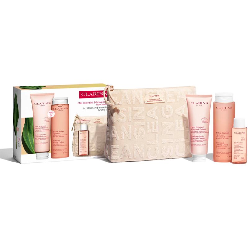 Clarins Cleansing Essentials Sensitive Skin set cadou pentru toate tipurile de ten