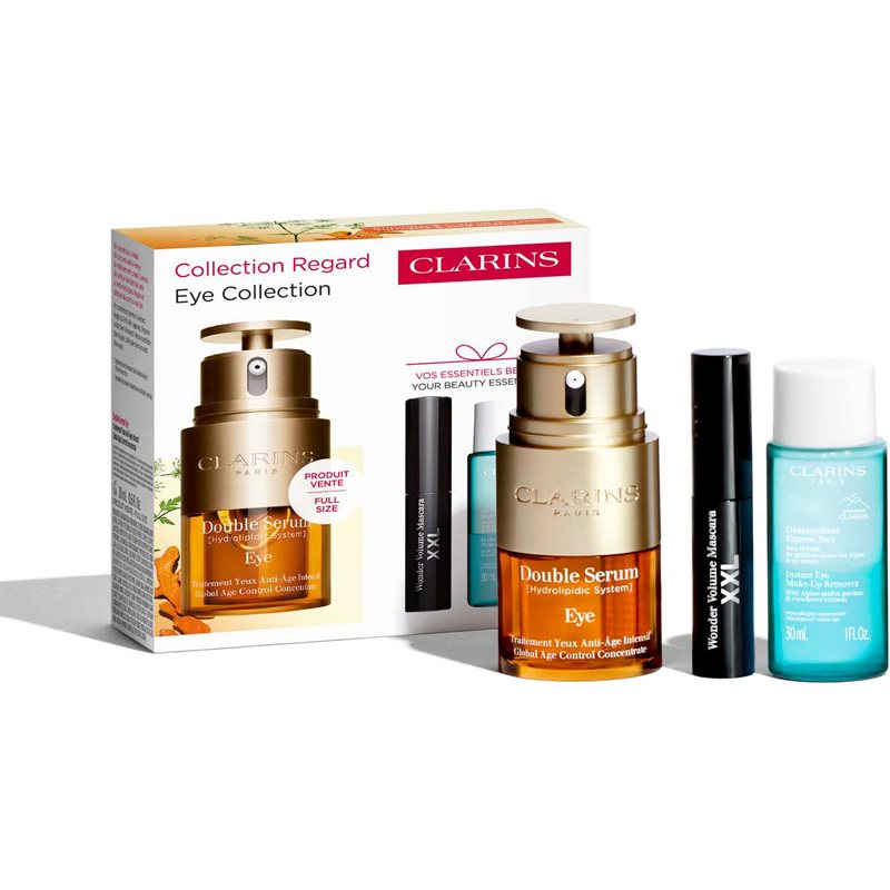 Clarins Double Serum Eye Collection set cadou pentru ochi