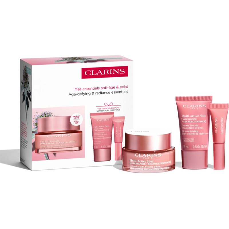 Clarins Multi-Active Collection set cadou pentru o piele mai luminoasa