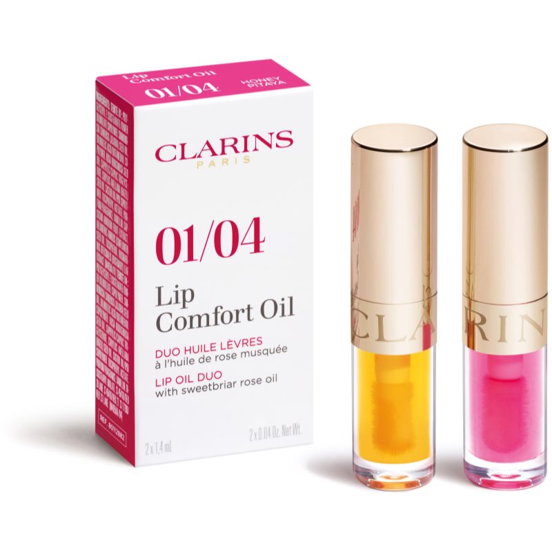 Clarins Lip Comfort Oil Duo set cadou de buze