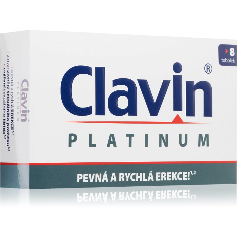 Clavin PLATINUM podpora erekce 8 cps