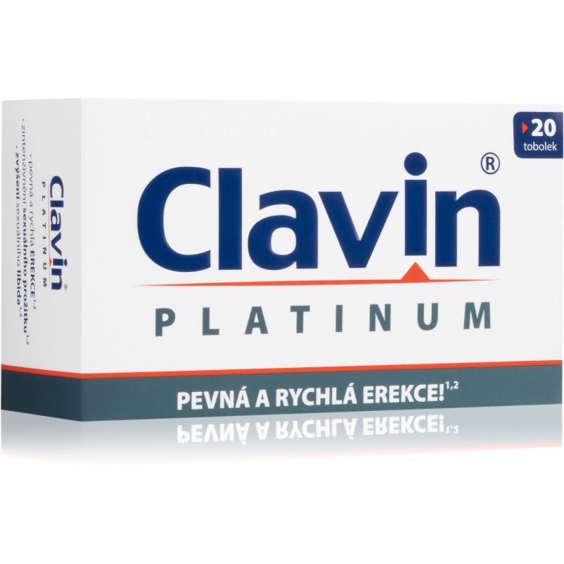 Clavin PLATINUM tobolky pro podporu erekce 20 cps