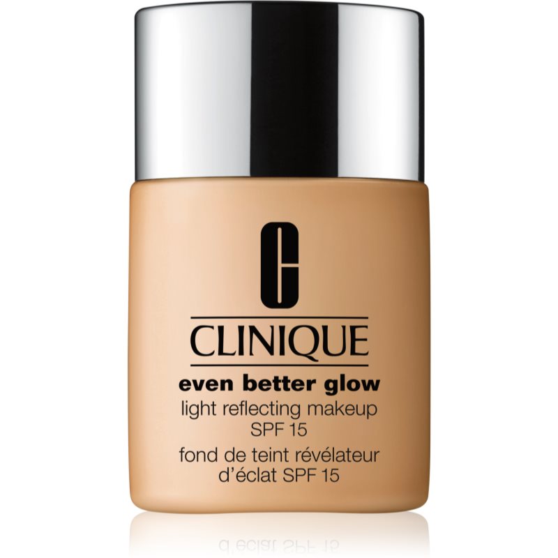 Clinique Even Better™ Glow Light Reflecting Makeup SPF 15 Fond de ten iluminator SPF 15 culoare WN 76 Toasted Wheat 30 ml