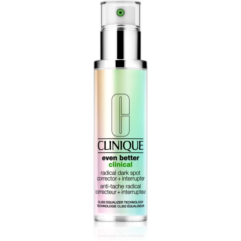 Clinique Even Better Clinical™ Radical Dark Spot Corrector + Interrupter ser cu efect iluminator impotriva petelor 50 ml