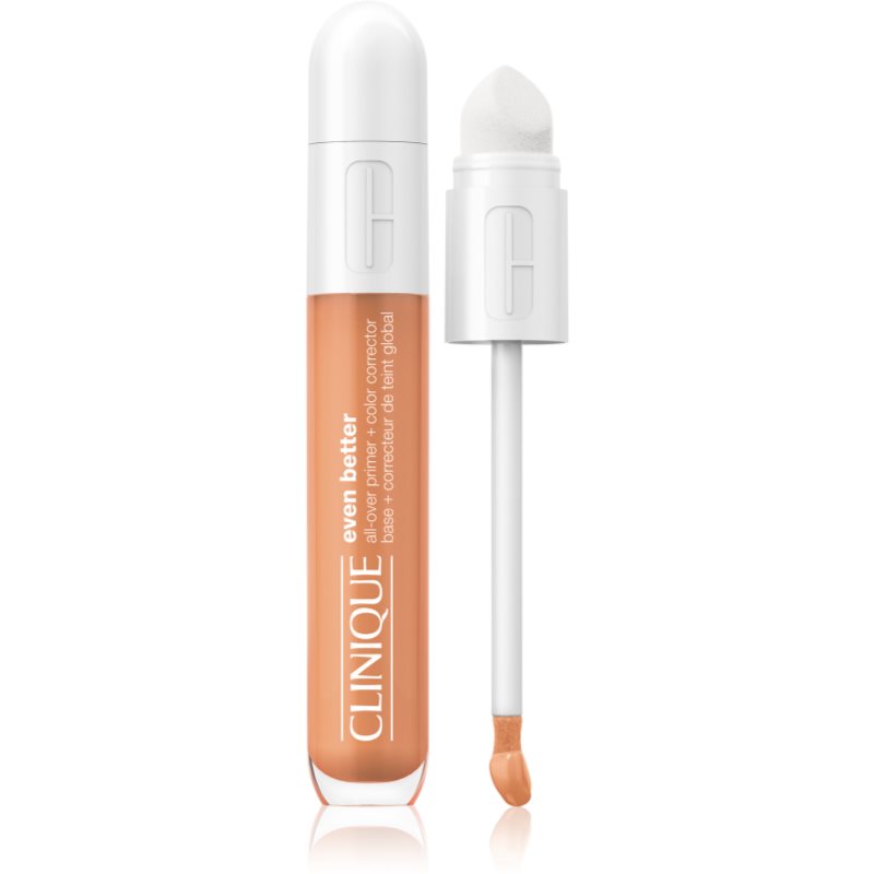 Clinique Even Better™ All Over Primer + Color Corrector corector culoare Apricot 6 ml