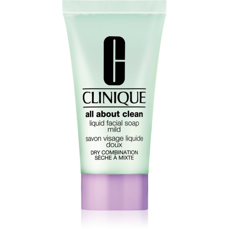 Clinique Liquid Facial Soap Mild săpun lichid ten uscat si mixt 30 ml