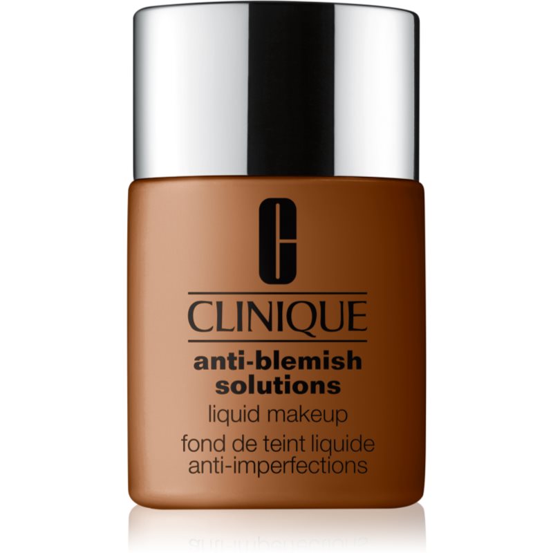 Clinique Anti-Blemish Solutions™ Liquid Makeup acoperire make-up pentru tenul gras, predispus la acnee culoare WN 122 CLOVE 30 ml