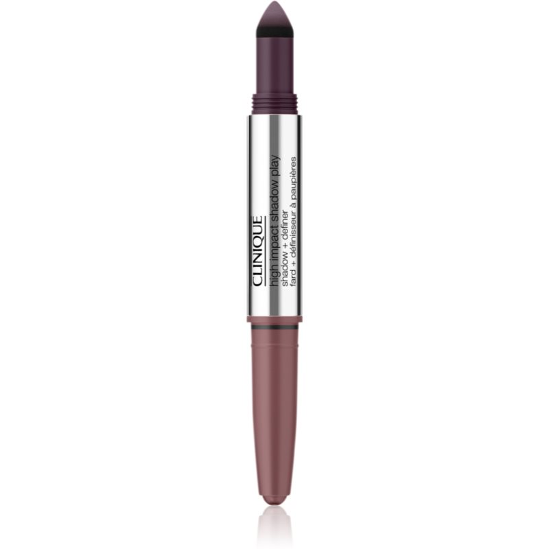 Clinique High Impact Shadow Play™ Shadow & Definer creion pentru ochi duo culoare Royal Couple 1,9 g