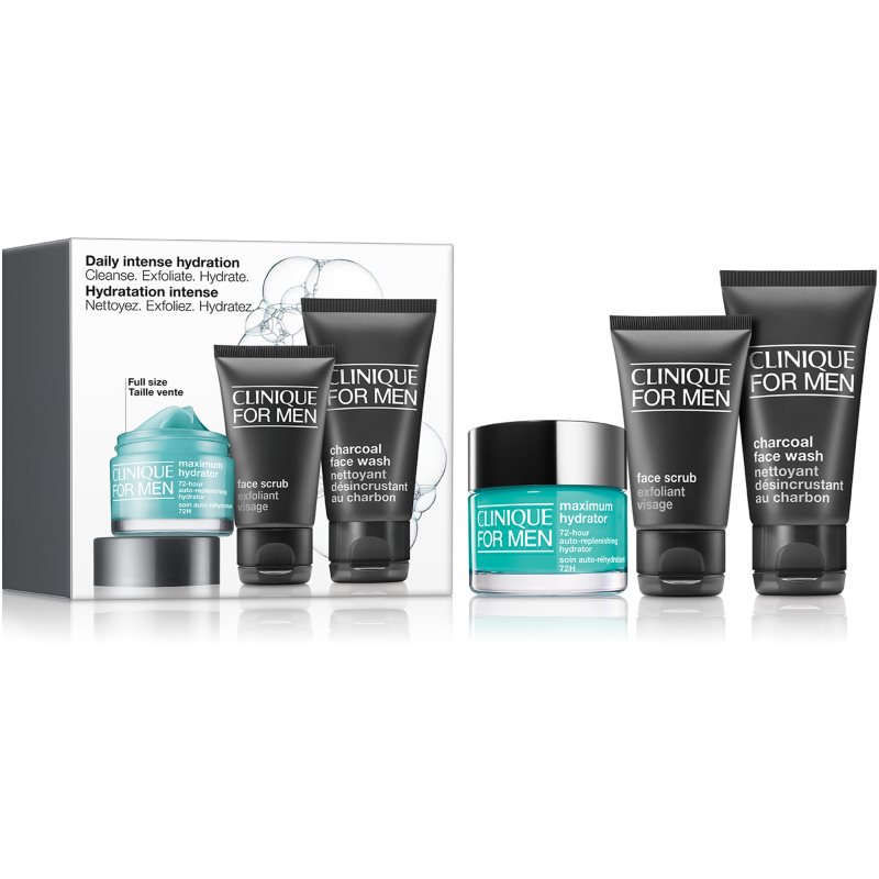 Clinique For Men™ Daily Hydration Set set de hidratare intensă pentru ten gras pentru bărbați