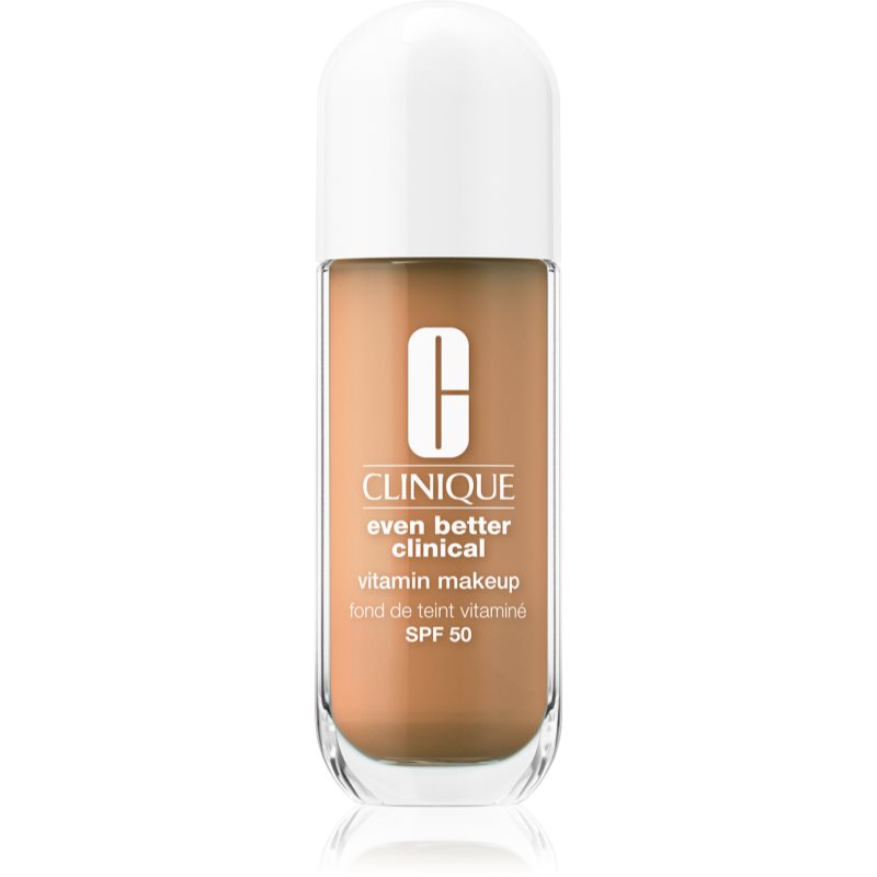 Clinique Even Better™ Vitamin Makeup fond de ten lichid SPF 50 culoare Medium Cool 4 30 ml Clinique Even Better™ Vitamin Makeup fond de ten lichid SPF 50 culoare Medium Cool 4 30 ml