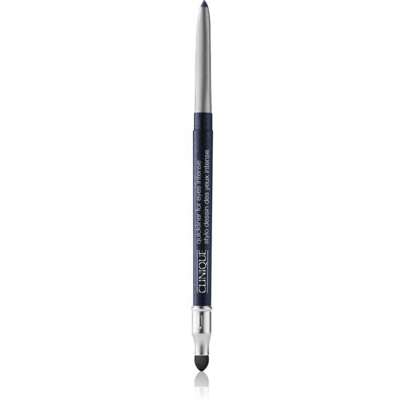 Clinique Quickliner™ for Eyes Intense Lustre eyeliner khol cu particule stralucitoare culoare Sapphire 0.25 g