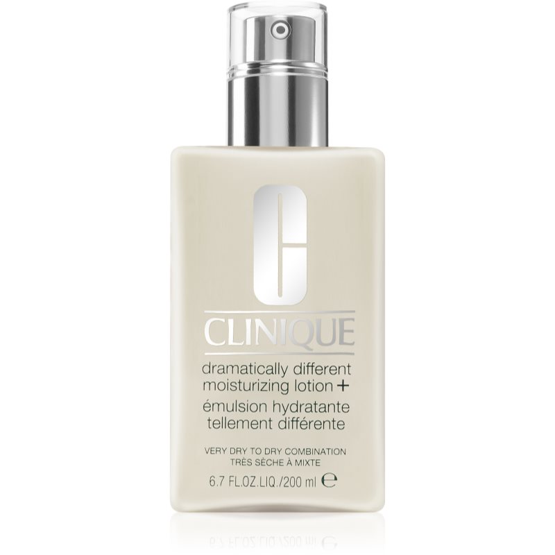 Clinique 3 Steps Dramatically Different™ Moisturizing Lotion+ emulsie hidratanta uscata si foarte uscata 200 ml