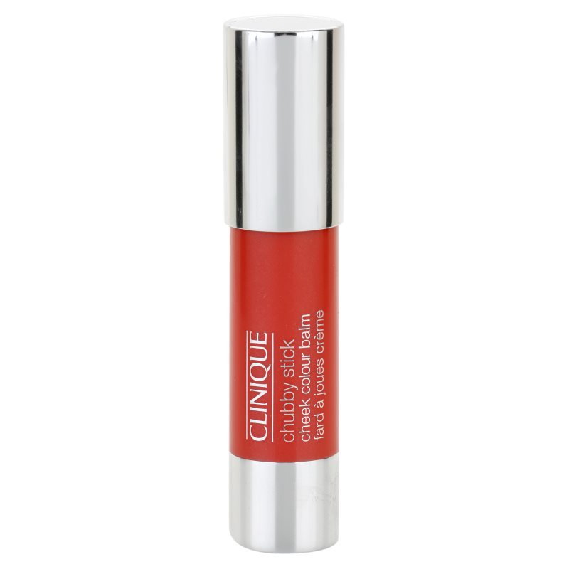 Clinique Chubby Stick Cheek Colour Balm blush in creion culoare 02 Robust Rhubarb 6 g
