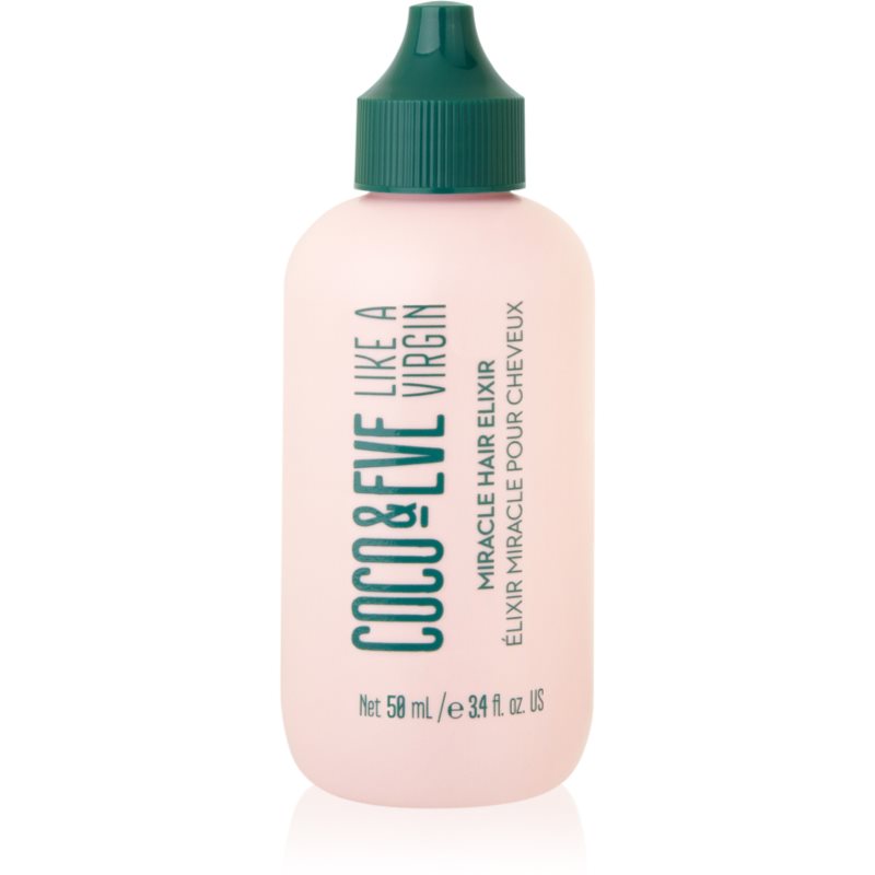 Coco & Eve Like A Virgin Miracle Hair Elixir elixir leave-in pentru un par stralucitor si catifelat 50 ml