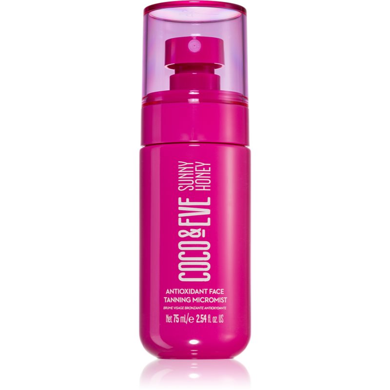 Coco & Eve Sunny Honey Antioxidant Face Tanning Micromist Spray pentru protectie faciale 75 ml