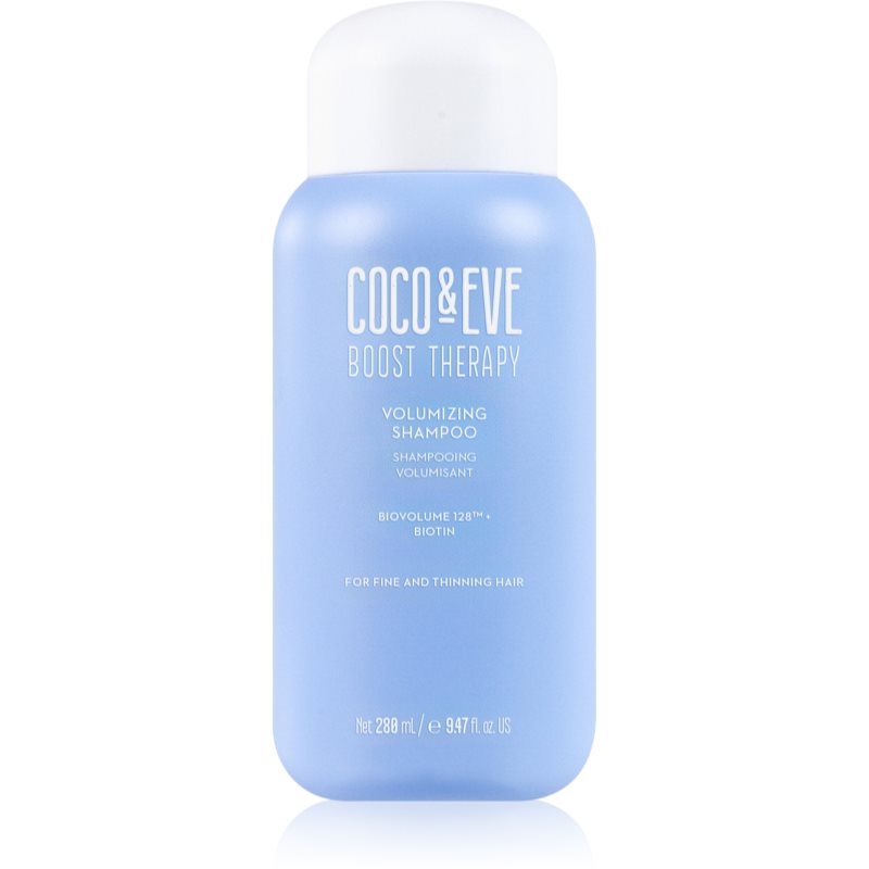 Coco & Eve Boost Therapy Volumising Shampoo sampon pentru volum pentru par fin 280 ml