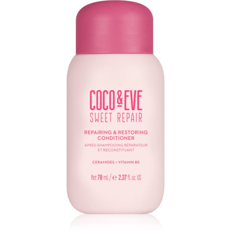 Coco & Eve Sweet Repair Repairing & Restoring Conditioner Balsam intensiv cu efect regenerator balsam regenerant intensiv pentru par deteriorat si vopsit 70 ml