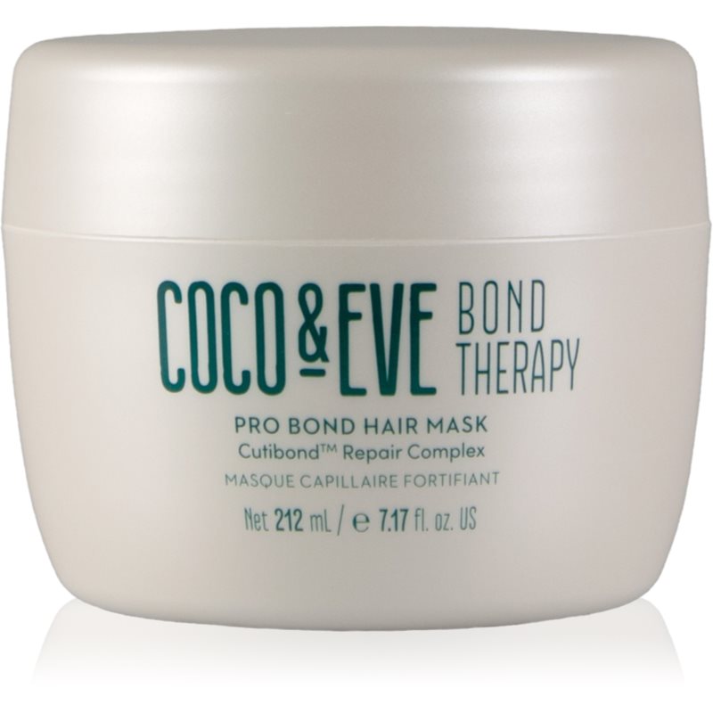 Coco & Eve Bond Therapy Pro Bond Mask mască cu efecte de reînnoire și de întinerire pentru par degradat sau tratat chimic 212 ml